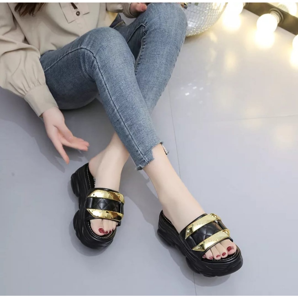 RASHA SANDAL FLAT WANITA KK60