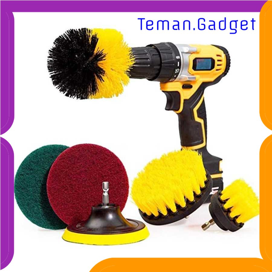 TG - ART OTOHEROES Kepala Sikat Bor Elektrik Cleaning Brush Head 6 PCS - DB005