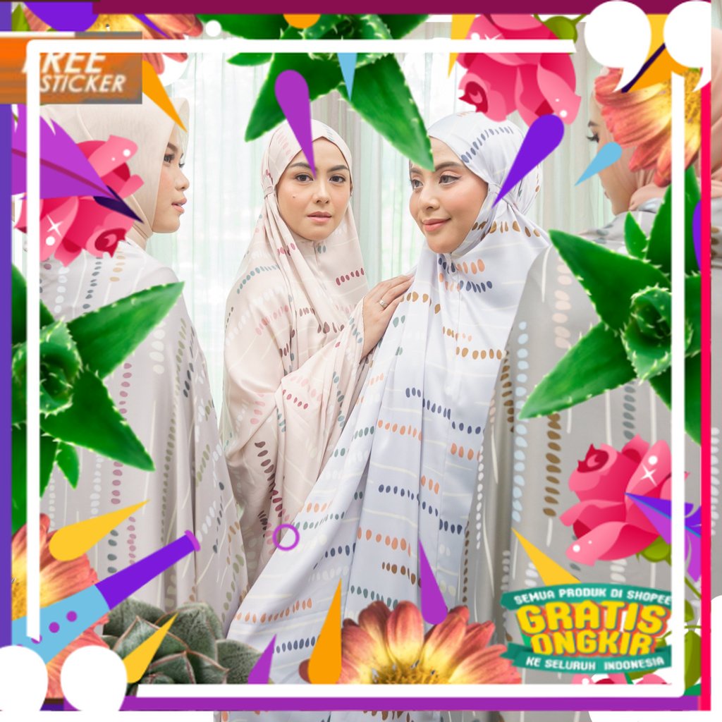 MUKENA PREMIUM KOLABORASI TAZBIYA X REVALINA KALINDA SERIES/ solat sholat ied idul adha