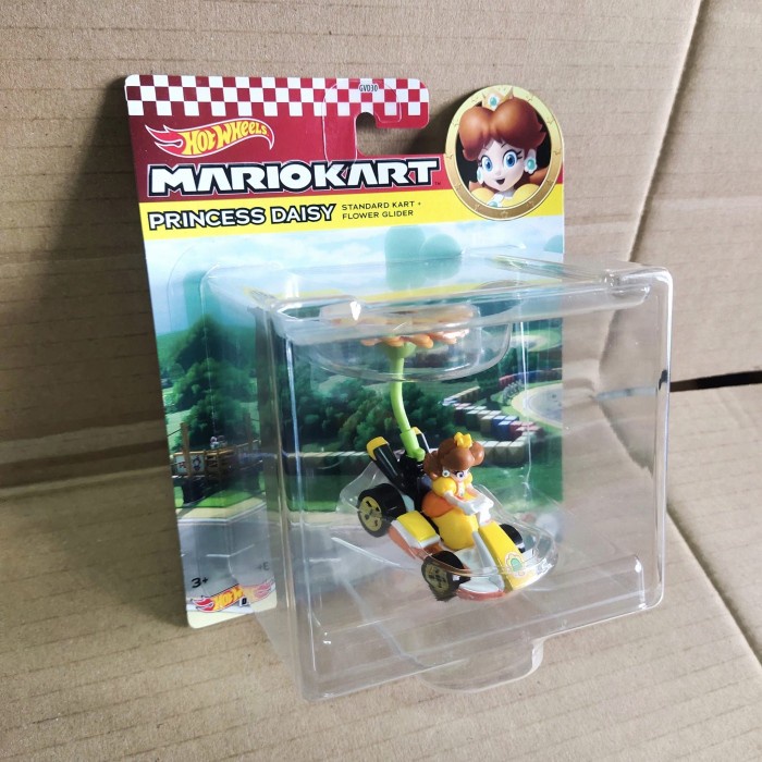 Hotwheels Mario Kart Princess Daisy Standard Kart Flower Glider