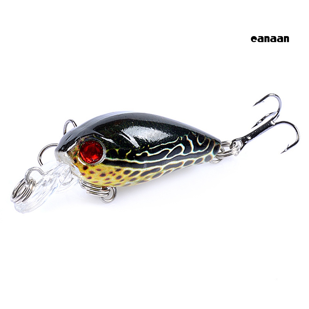 Cnn-6pcs 4.5cm 4g Memancing Buatan Manusia Hidup Keras Umpan Wobbler Air Ikan Renang Umpan