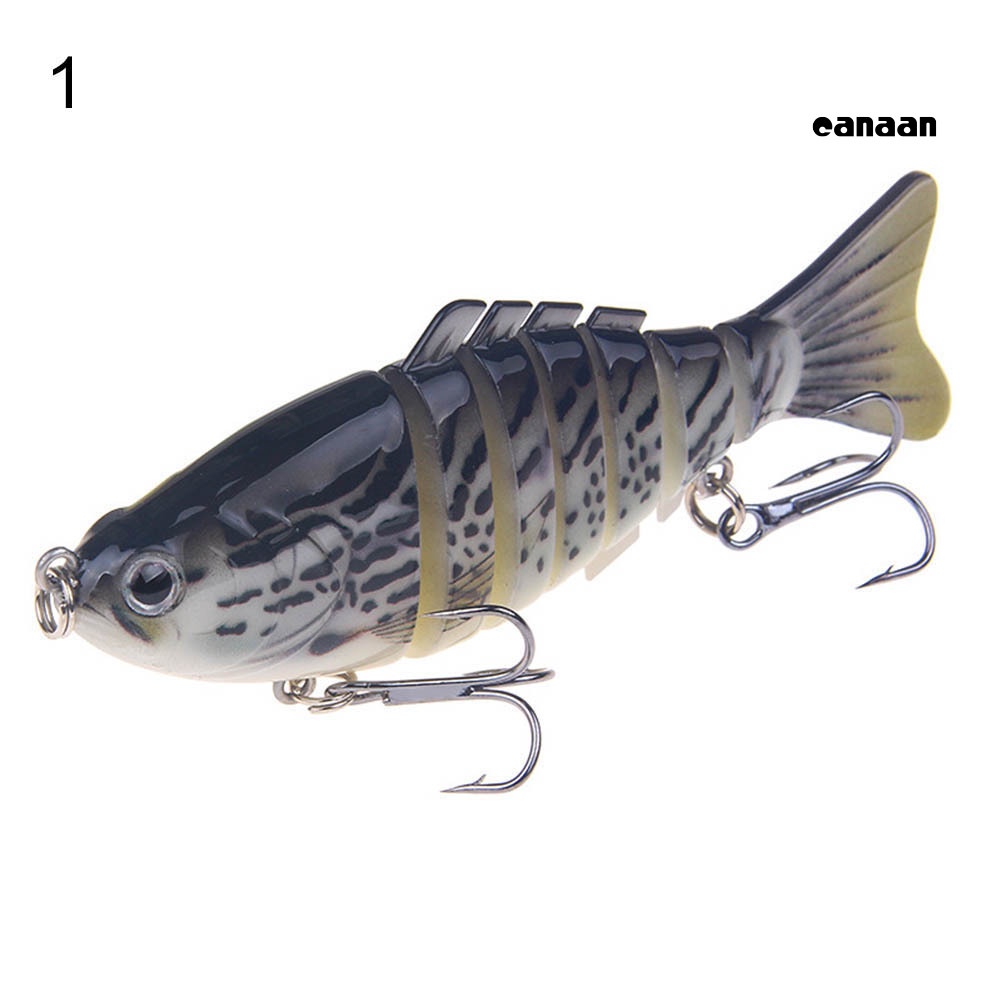 Cnn-10cm Multi Jointed Fishing Artificial Lifelike Lure Wobbler Swim Umpan Tackle