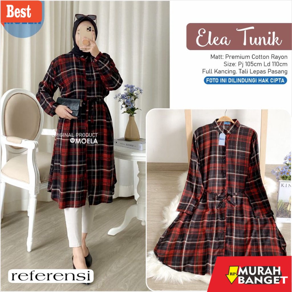 Tunik jumbo terbaru untuk wanita- Tunik Jumbo Kekinian Terbaru 2021 Atasan Wanita Muslim Big Size (F