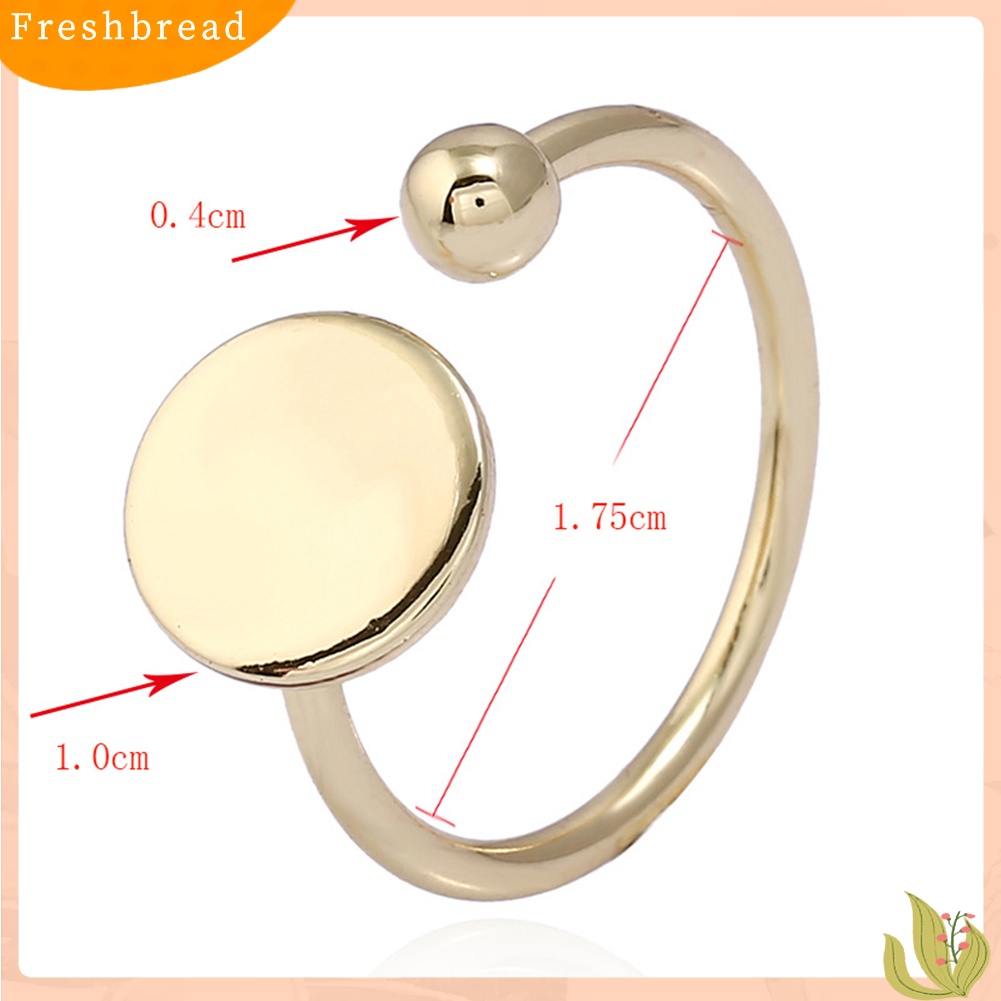 &lt; Freshbread &gt; Wanita Mode Pembukaan Jari Cincin Perhiasan Pesta Prom Pernikahan Cocktail Aksesori