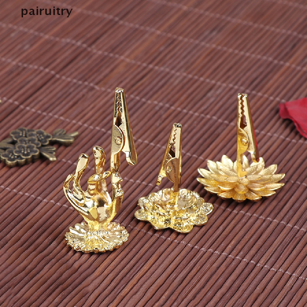 Prt 1Pcs Tempat Dupa Bentuk lotus Incense Burner Pedupaan Piring Dupa Untuk Stick &amp; Cone  Prt