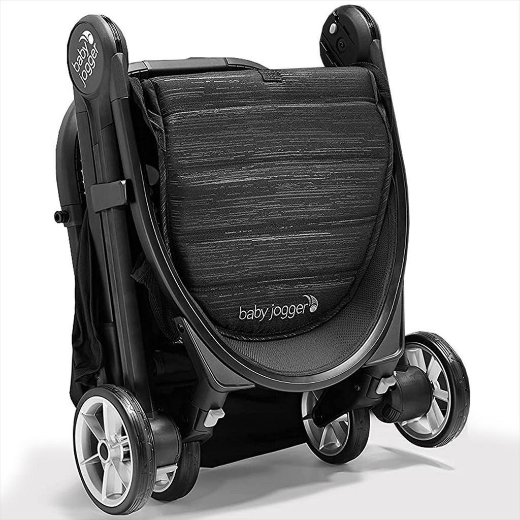 Baby Jogger Stroller Folded City Tour 2 Pitch Black Lipat