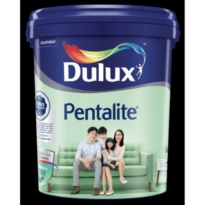 Dulux Pentalite Brilliant White BW Pail 20liter 20 liter - Putih Base