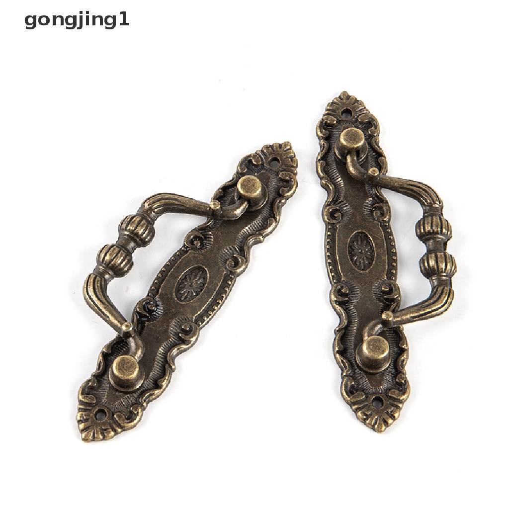 Ggg Handle Tarikan Antik Untuk Pintu Lemari Laci Chest Box Bin Metal Drawer ID