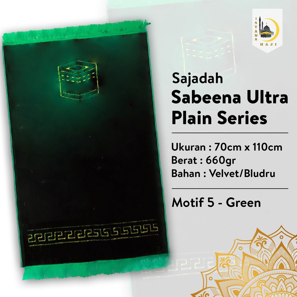 Sajadah Dewasa Polos Tebal Premium