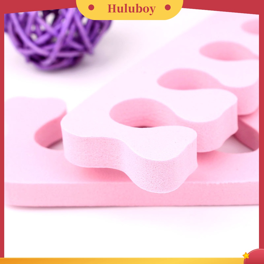 {In Stock} 20Pcs Spons Lembut Pemisah Jari Kaki Nail Art Pedicure Manicure Alat Untuk Salon