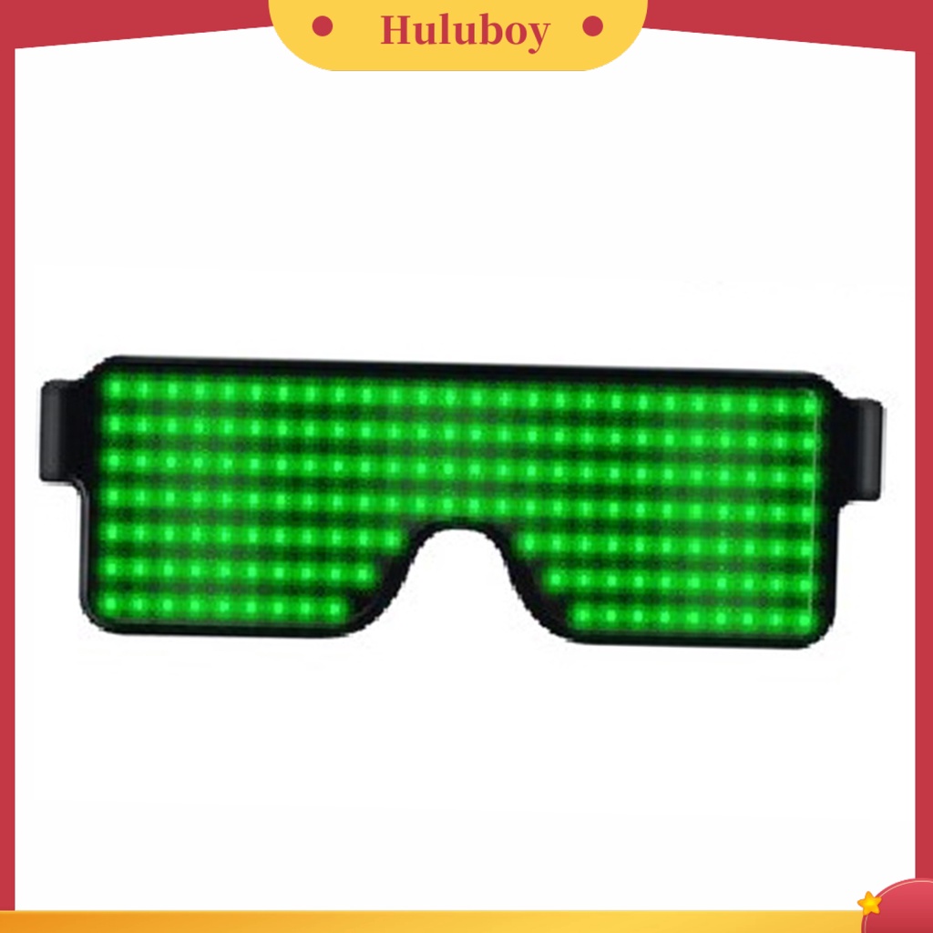 {In Stock} Kacamata Elektronik Dengan Lampu LED Bercahaya Pesta Ulang Tahun Karnaval Props