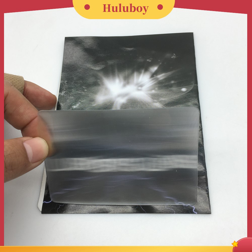 {In Stock} 2Pcs Kartu Gimmick Lensa Lubors Dengan Pen Close-up Alat Peraga Ilusi Panggung Ajaib