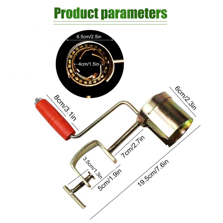 RB Alat Perontok Pemipil Jagung Manual Hand Crank Perontok Pengupas Jagung Alat Pipil Jagung