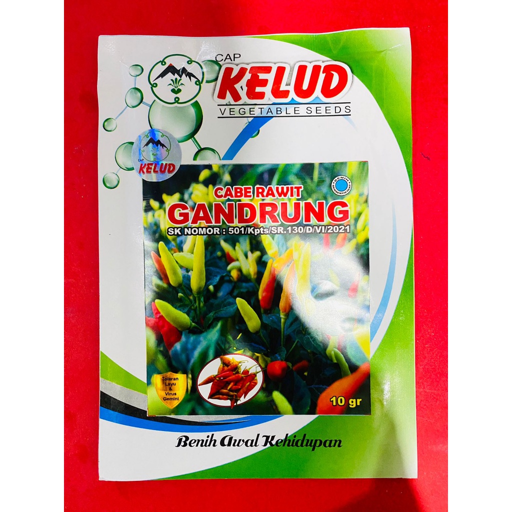Benih Cabe Rawit GANDRUNG 30gram Cap Kelud
