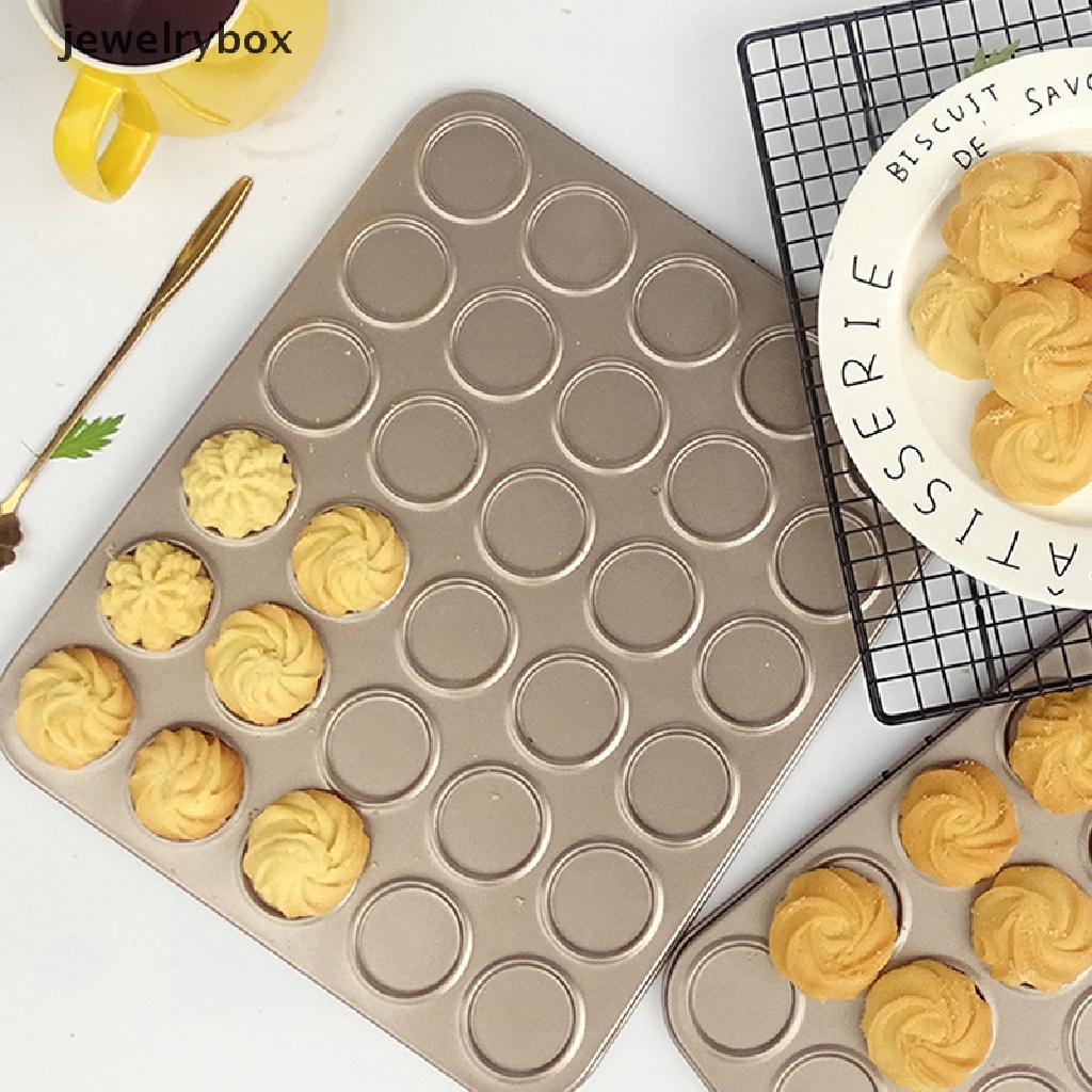 [jewelrybox] 30hole Macaroon Kit Carbon Steel Loyang Macaron Pot Anti Lengket Baking Tray Butik