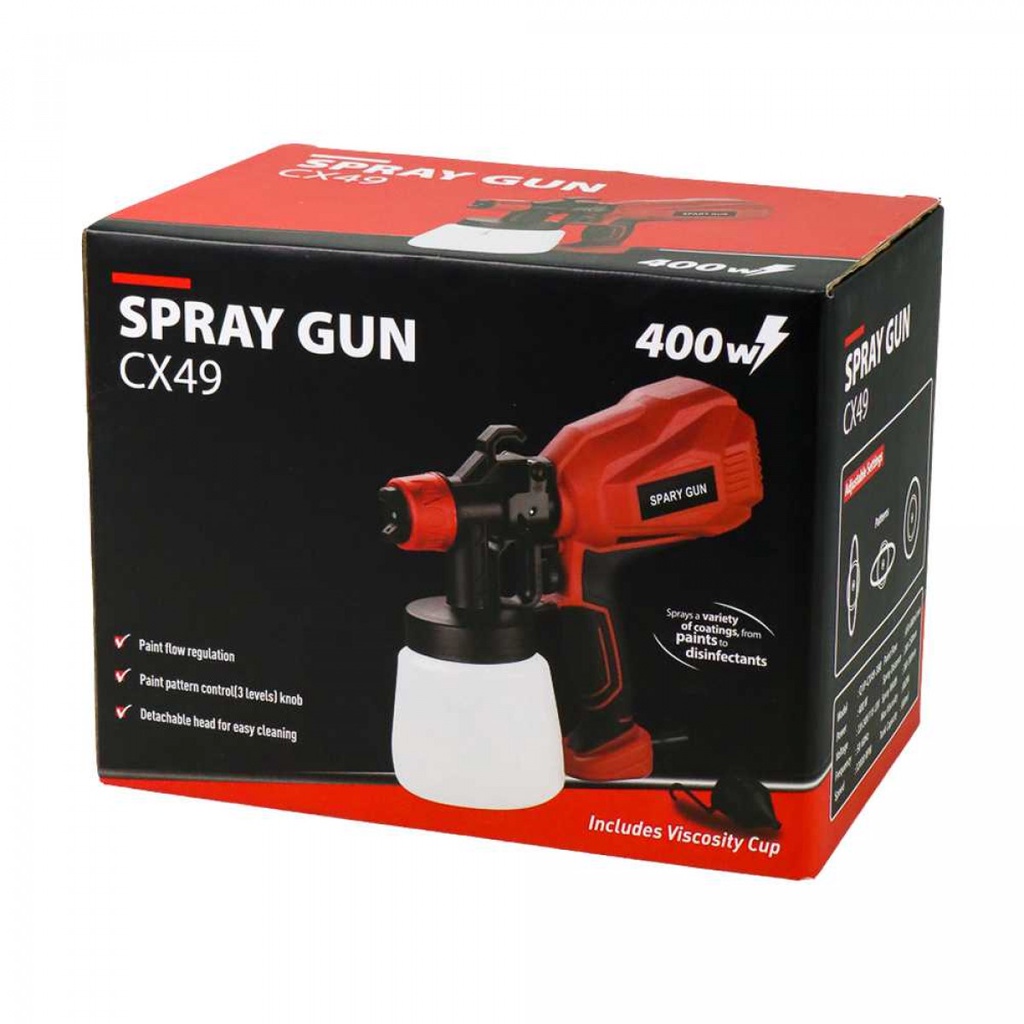 Semprotan Elektrik Cairan Cat Dinding Electric Spray Air Gun 400W