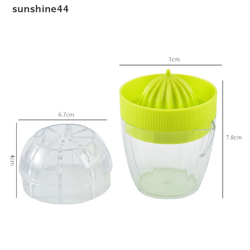 Sunshine Alat Peras Lemon Dengan Tutup Manual Lemon Juicer Orange Press Cup Citrus Squeezer ID