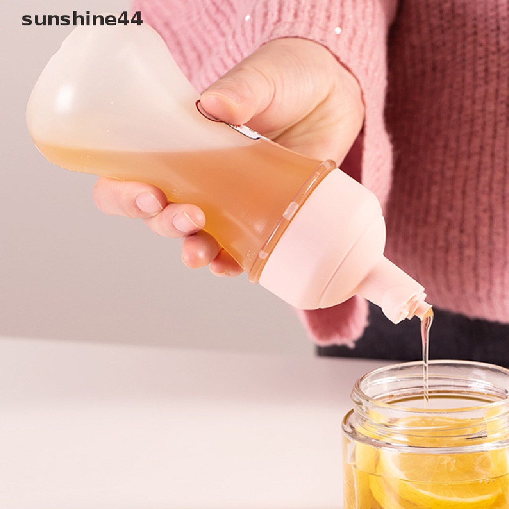 Sunshine Salad Dressing Squeeze Bottle Botol Minyak Saos Plastik Bumbu Toples Dapur ID