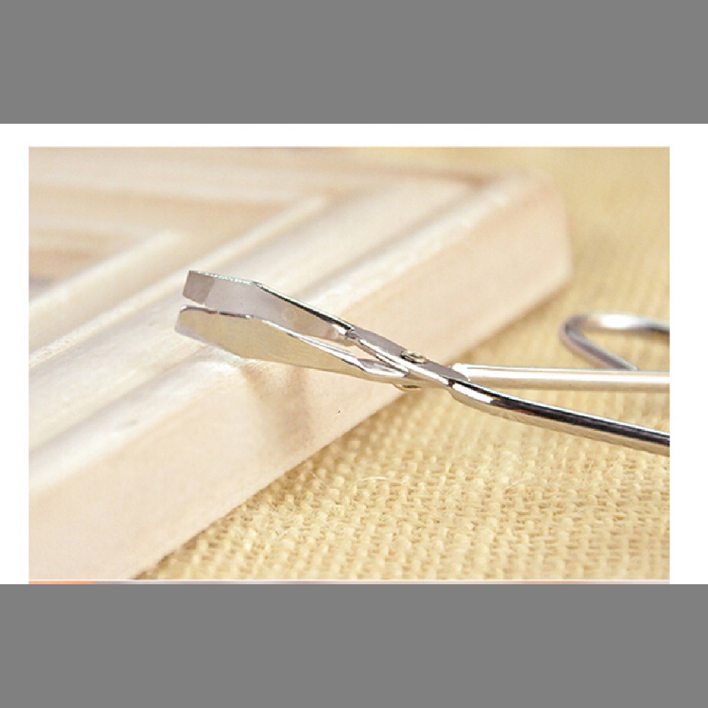 // Lebaran// New Pinset Alis Stainless Steel Facial Trimming Tweezer Makeup Beauty **