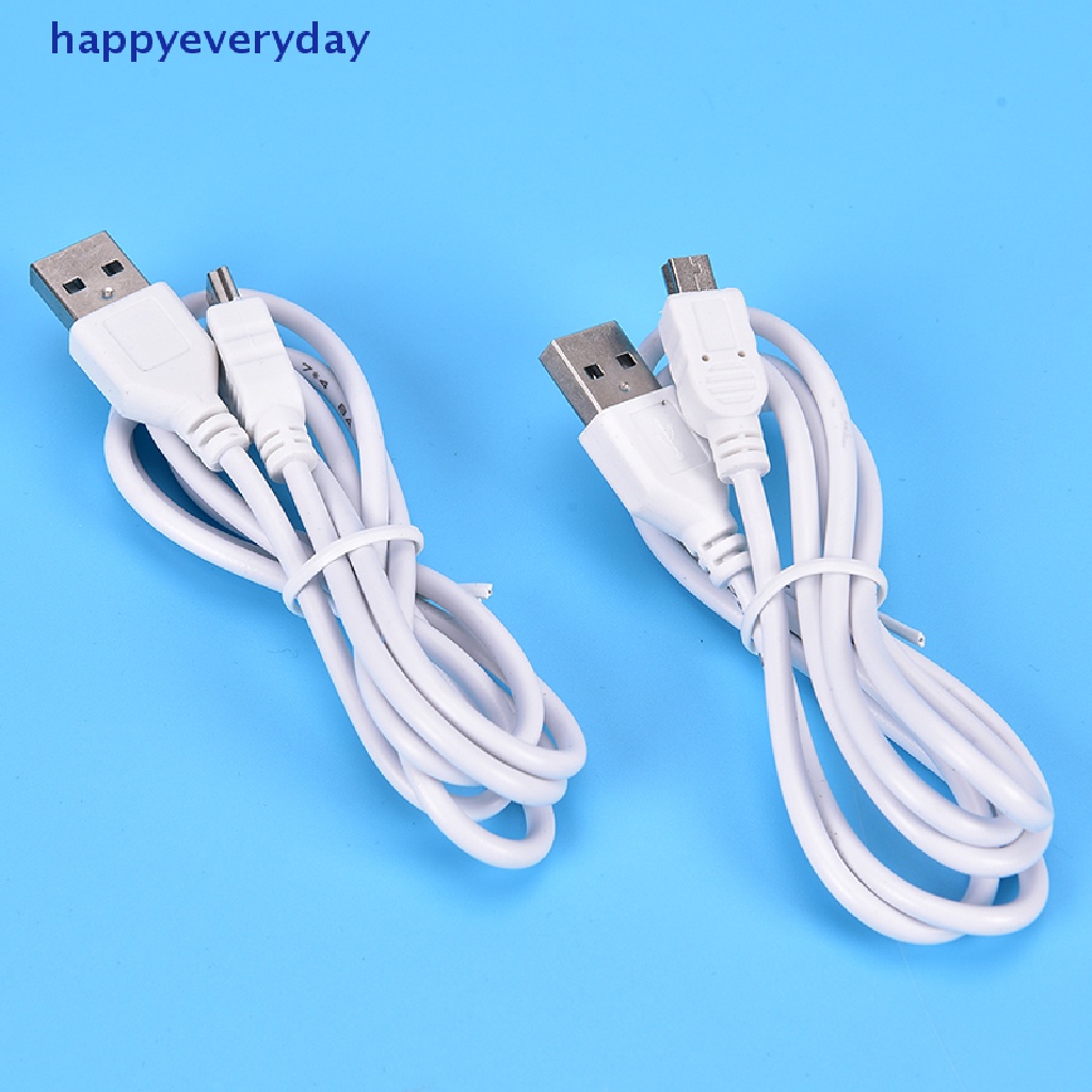 [happy] Kabel USB MINI Panjang 1m Sync &amp; Charge Lead Tipe A Ke 5pin B Charger Telepon [ID]