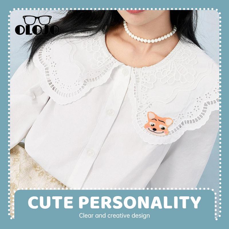 【COD】Kartun Fashion Akrilik Bros Kepribadian Lencana Pakaian Lucu Tas Pernak Pernik Hias