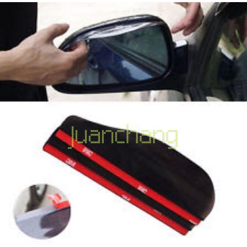 2pcs Kaca Spion Mobil Hujan Pelindung Alis Rain Cover Kaca Spion Mobil Sun Visor Shade Rain Shield Alis Universal