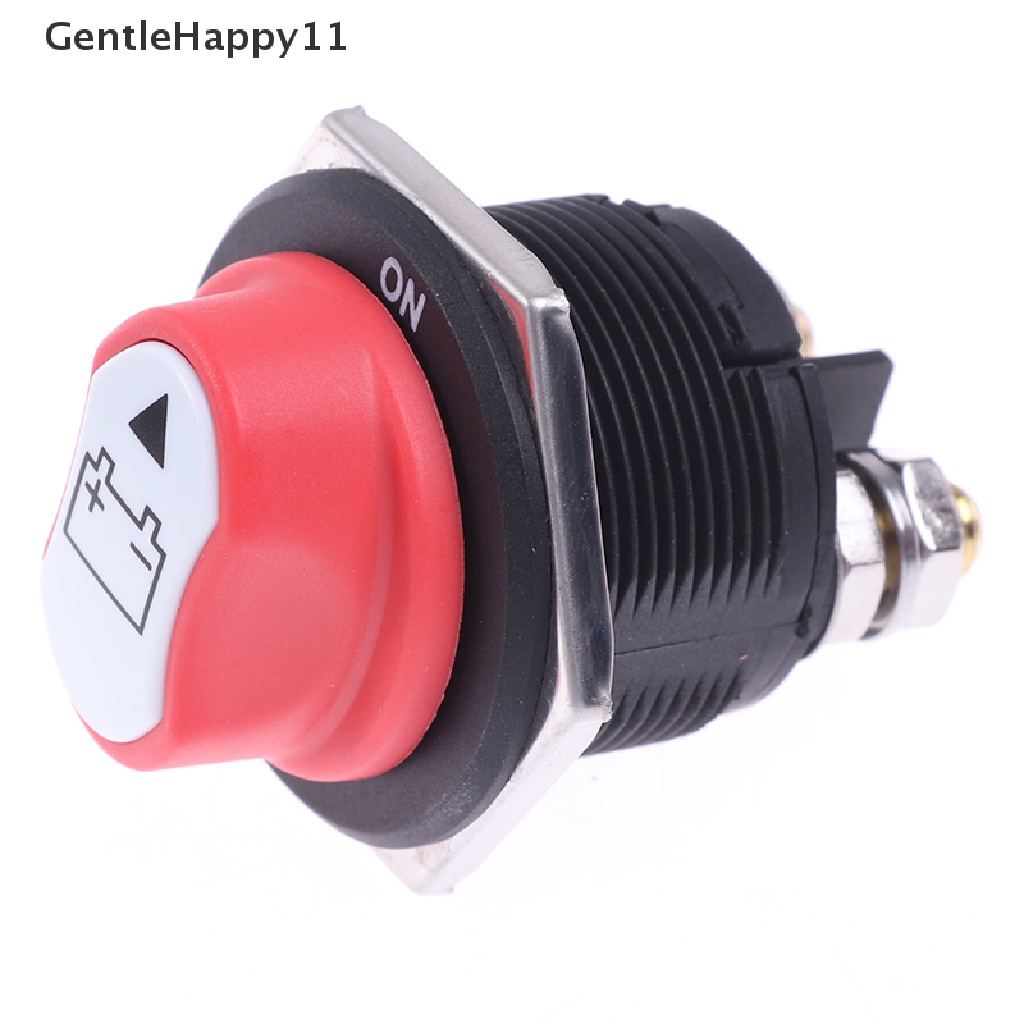 Gentlehappy 12V-32V 300A Saklar On/Off Mobil Master Putus Rotary Cut Off Isolator  Id