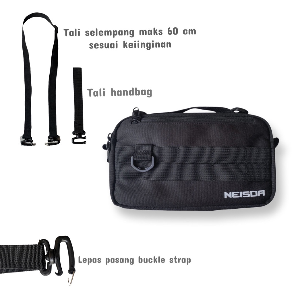 Neisda - ELBRUS Handbag Multifungsi