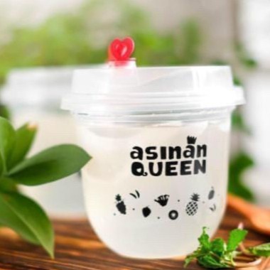 

Coconut Jelly Asinan Queen Dessert Jelly Dengan Air Kelapa Asli