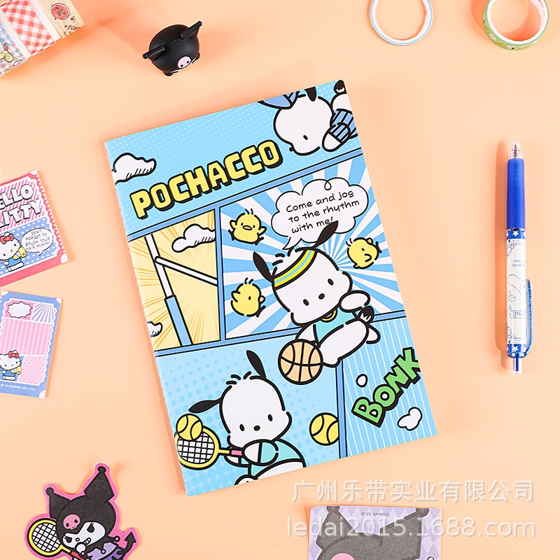 BUKU TULIS A5 36 HALAMAN SANRIO KUROMI CINNAMOROLL MELODY / BUKU TULIS MOTIF KARTUN JEPANG