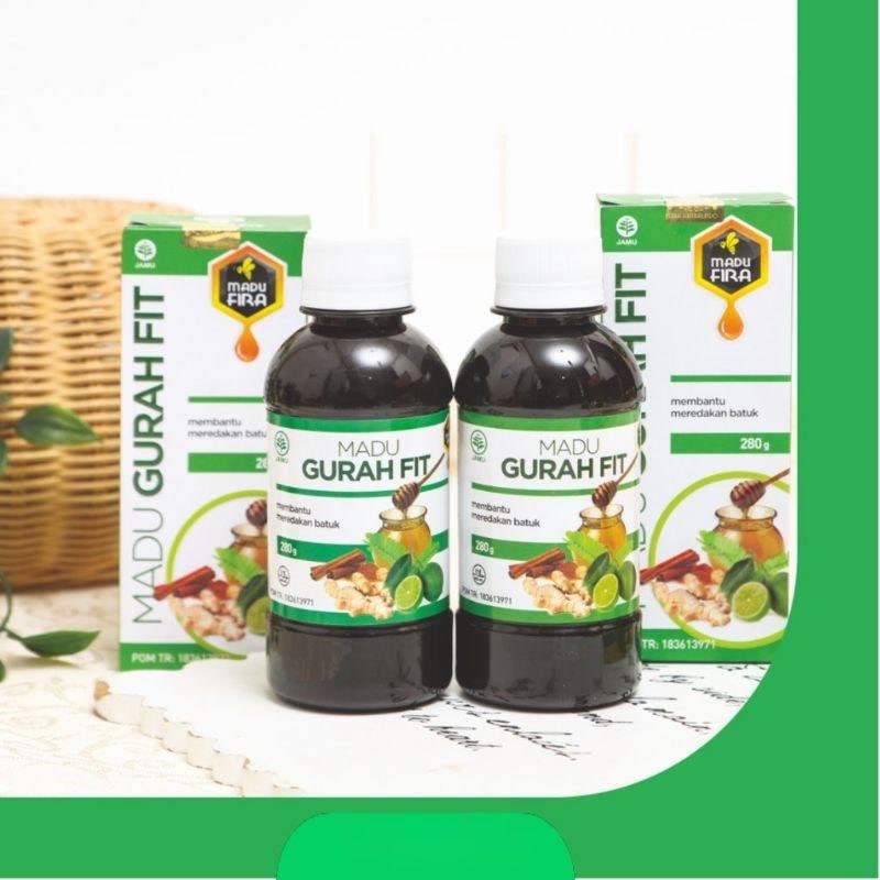 (Bisa COD) MADU GURAH FIT GURAHFIT [DISTRIBUTOR RESMI] OBAT BRONKHITIS BATUK ASMA FLU OBAT BATUK ORIGINAL ASLI