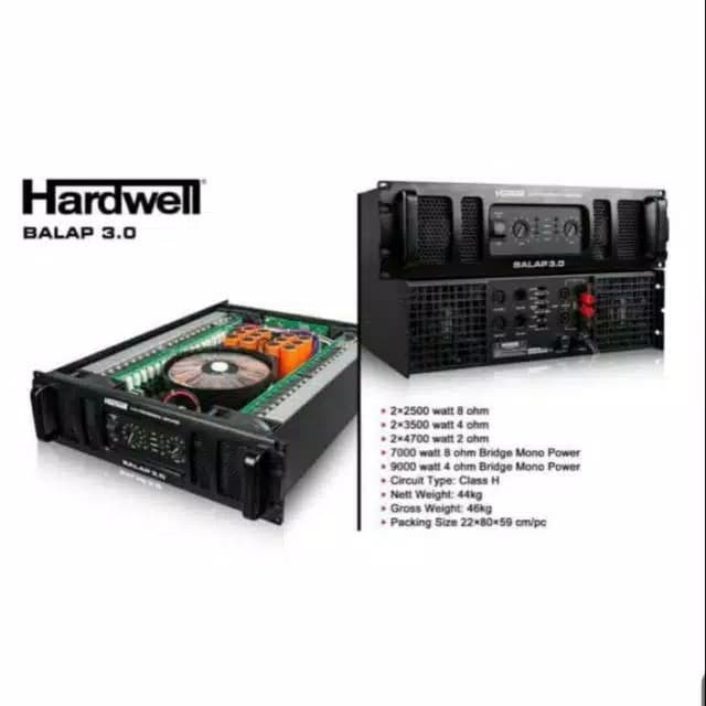 Power Hardwell BALAP 3.0 2 channel Original BALAP3.0