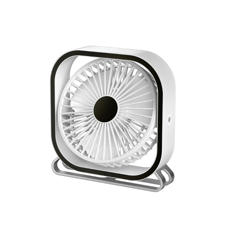 Vivi Desk Fan Kipas Angin Meja Kecil Dengan Aliran Udara Yang Kuat Kipas Angin Portabel Yang Tidak Berisik 3speed Adjustable Head180°Persona Mini Dapat Diputar