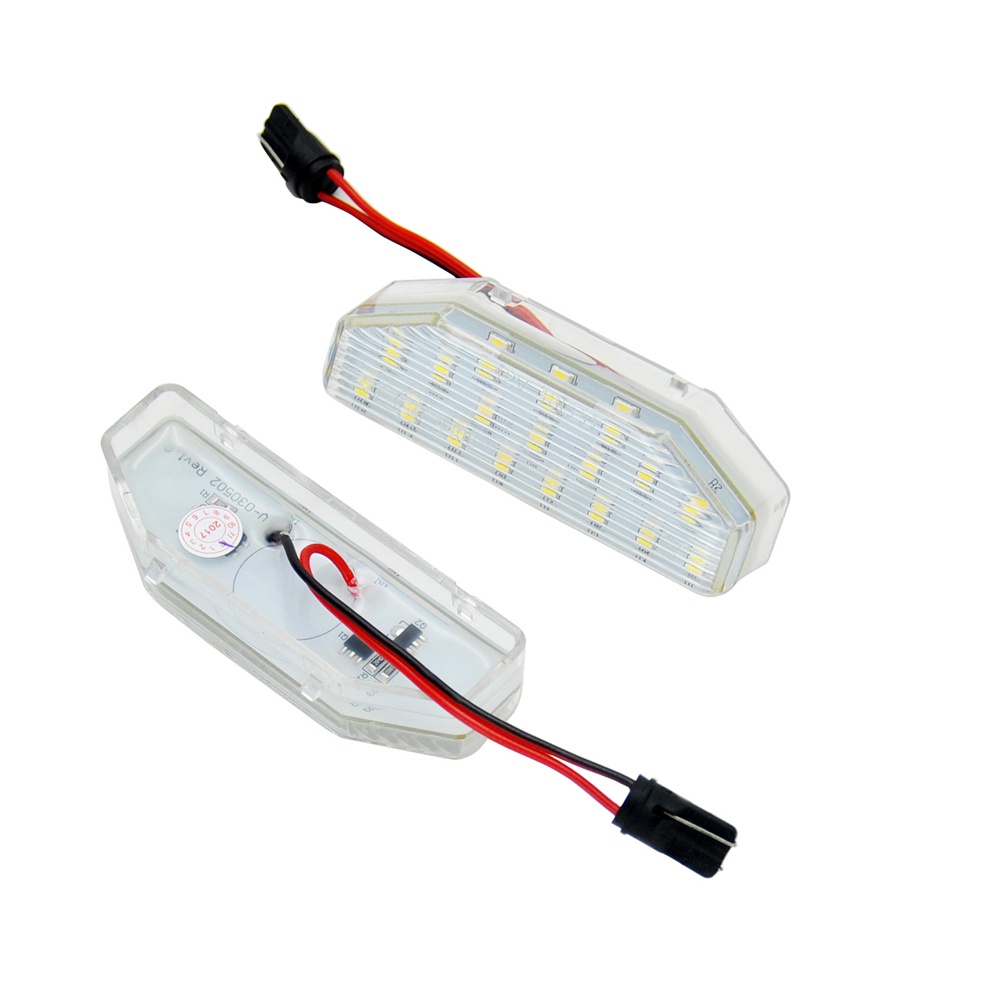 2pcs Lampu Plat Nomor Plat LED Putih Bebas Error Untuk Mazda 6gh 2007-2012 Untuk Mazda RX-8 RX8 2004-2012