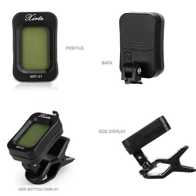 Kirte Tuner Gitar Digital Chromatic LCD Display - XRT-01 ( Al-Yusi )