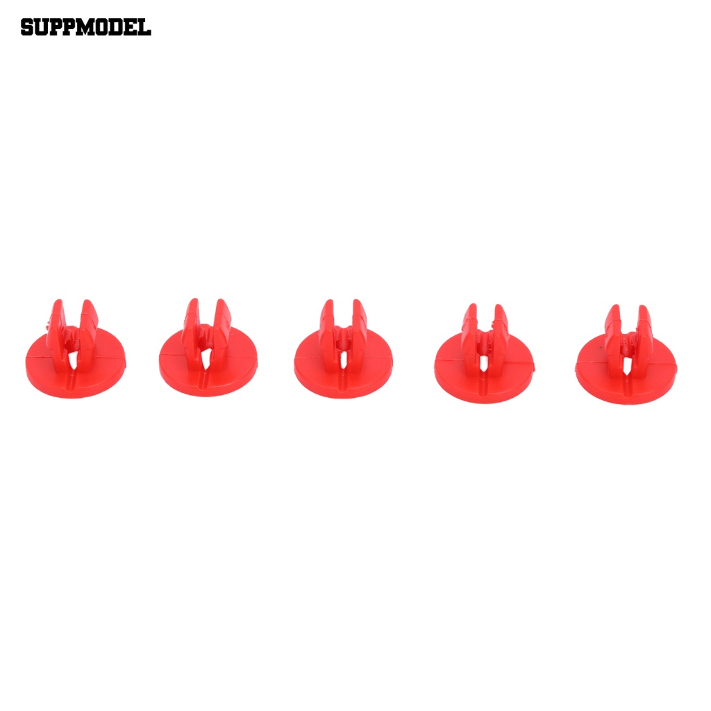 Suppmodel 20Pcs Merah Klip Penutup Undertray Mesin Mobil Anti Gores Undertray Cover Clip Standar Untuk Ford