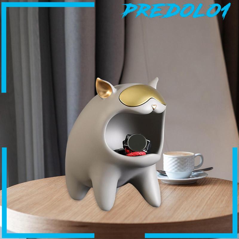 [Predolo1] Jewelry Trinket Tray Organizer Case Dekorasi Rumah Kerajinan Patung Patung Resin