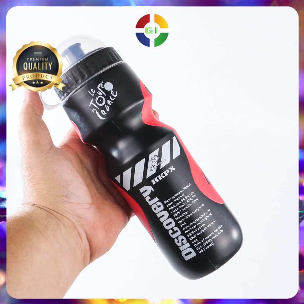 Botol Minum Sepeda 650ml Black