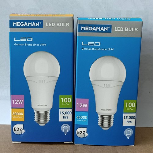 MEGAMAN Bola Lampu Bohlam LED 3 5 7 12 15 18 30 40 Watt Warm White