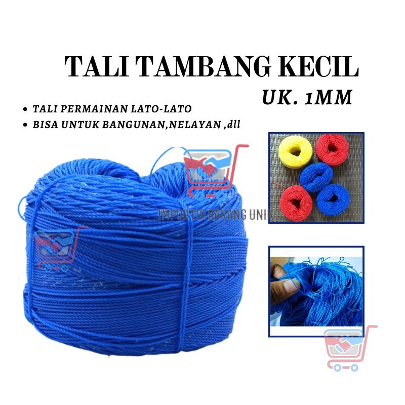 

IMB - Tali Latto-Latto - Tali Tambang Latto-Latto - Tali Tambang Kecil 1mm