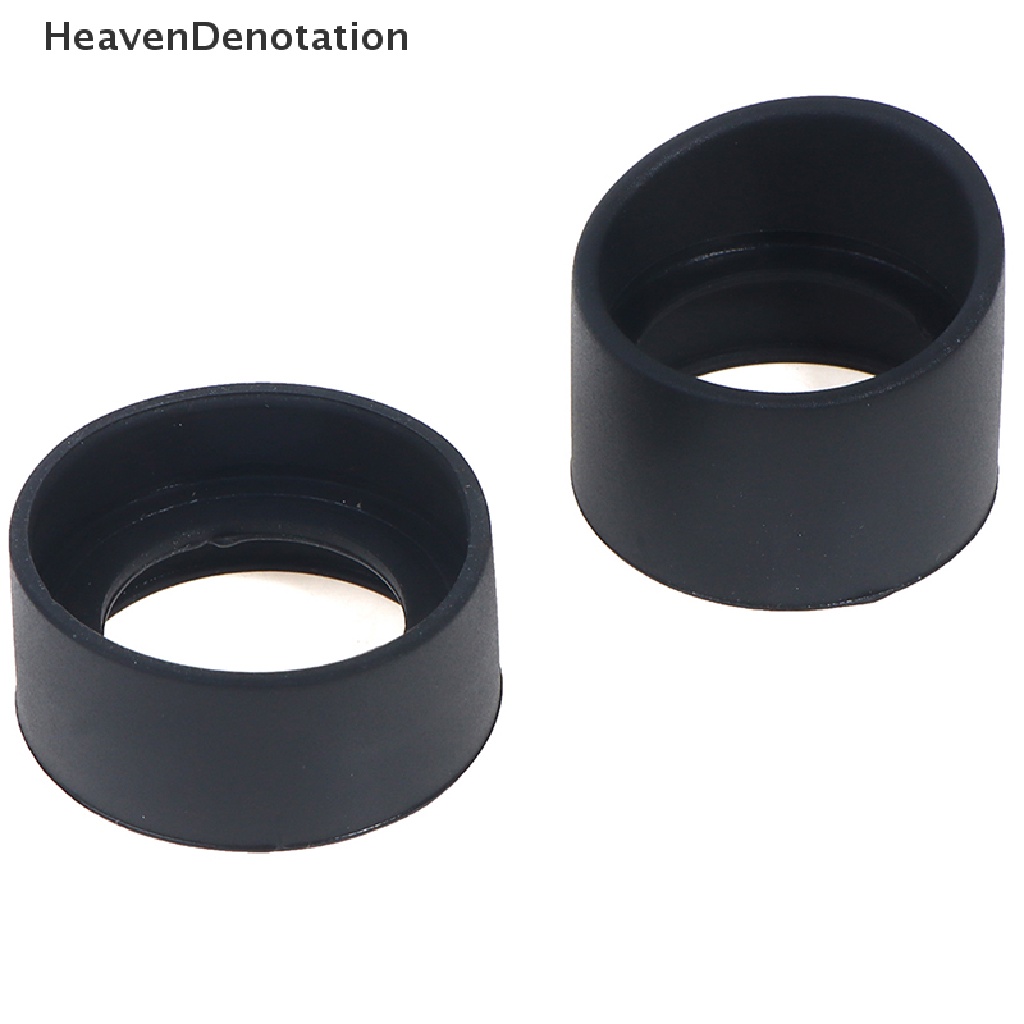 [HeavenDenotation] 2pcs Karet Penutup Lensa Mata Eyeguards Pelindung Mata Perlindungan Mikroskop Stereo HDV