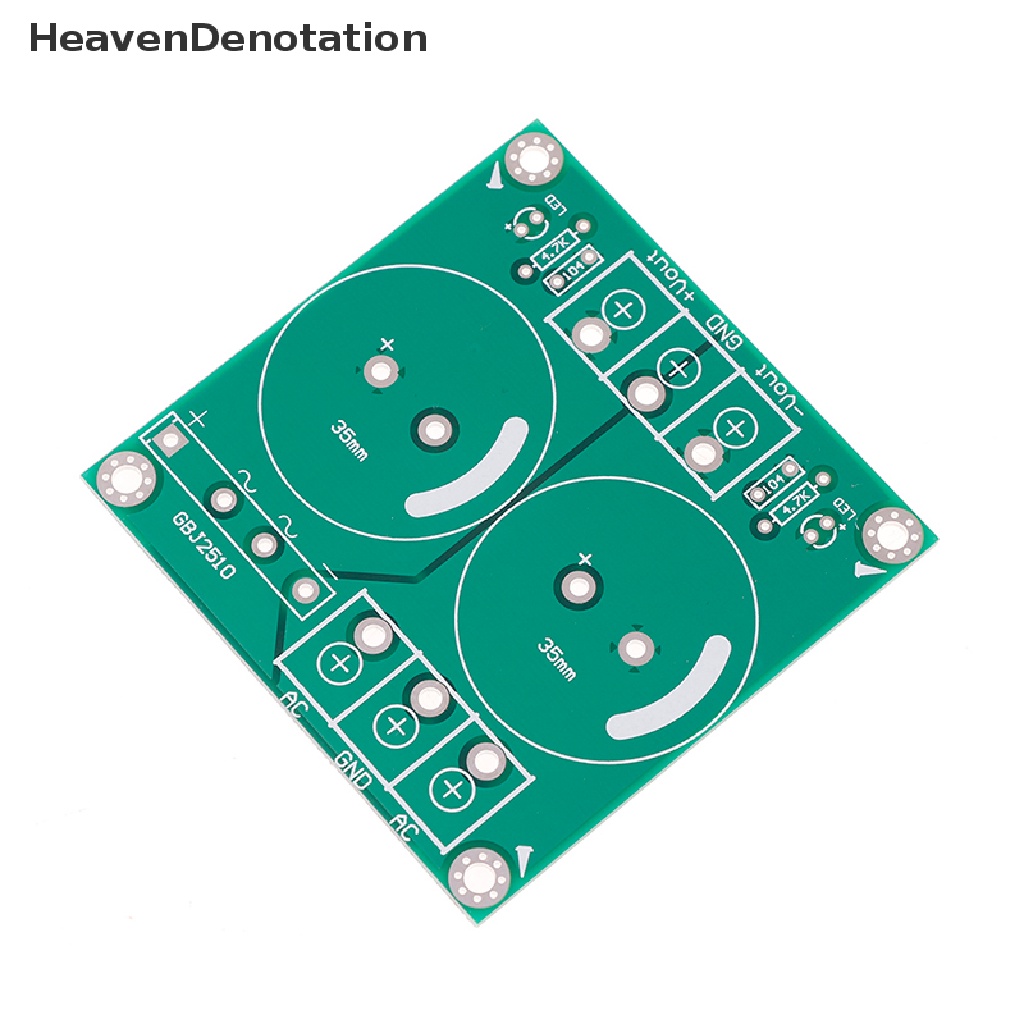 [HeavenDenotation] 25a single AC-DC audio amplifier rectifier filter Papan Sumber Daya Listrik bare pcb HDV