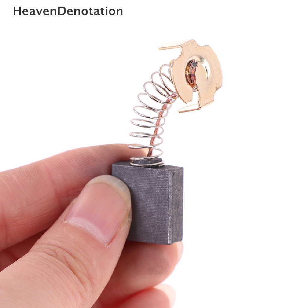 [HeavenDenotation] 5pcs Angle Grinder Carbon Brushes 7 * 17 * 19mm Alat Listrik Motor Listrik Spare Part HDV