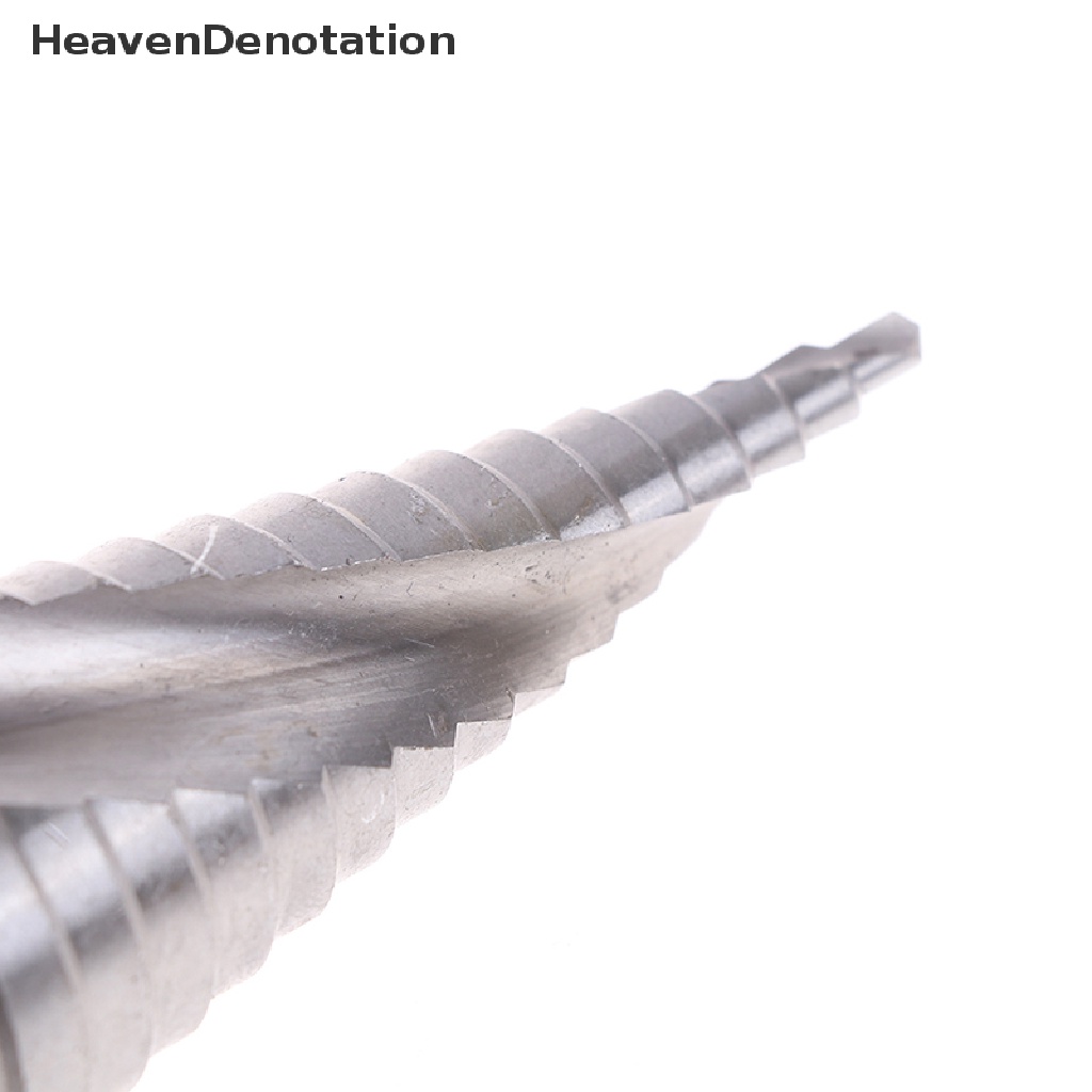 [HeavenDenotation] Hss Step Drill Bit Set 4-12 /20/32mm 1/4 &quot;Mata Bor Hex Core Dilapisi Titanium HDV