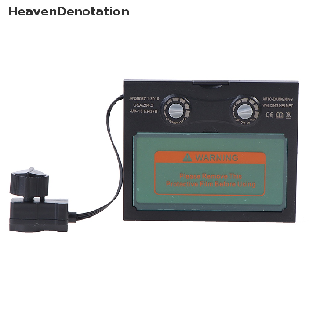 [HeavenDenotation] Kacamata Lensa Helm Las Auto Solar Darkening Helmet Automation Filter HDV