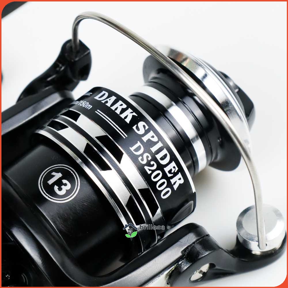 Debao Dark Spider DS2000 Spinning Reel Pancing 5.2:1 12+1 Ball Bearing