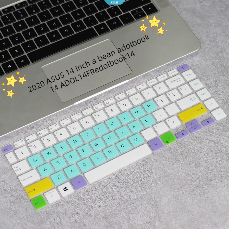 Sarung Keyboard Komputer Untuk Model2020 ASUS 14inch Kacang Adolbook14 ADOL14FRedolbook14 Silikon Keyboard Protection Kulit Film Tahan Debu [ZK]