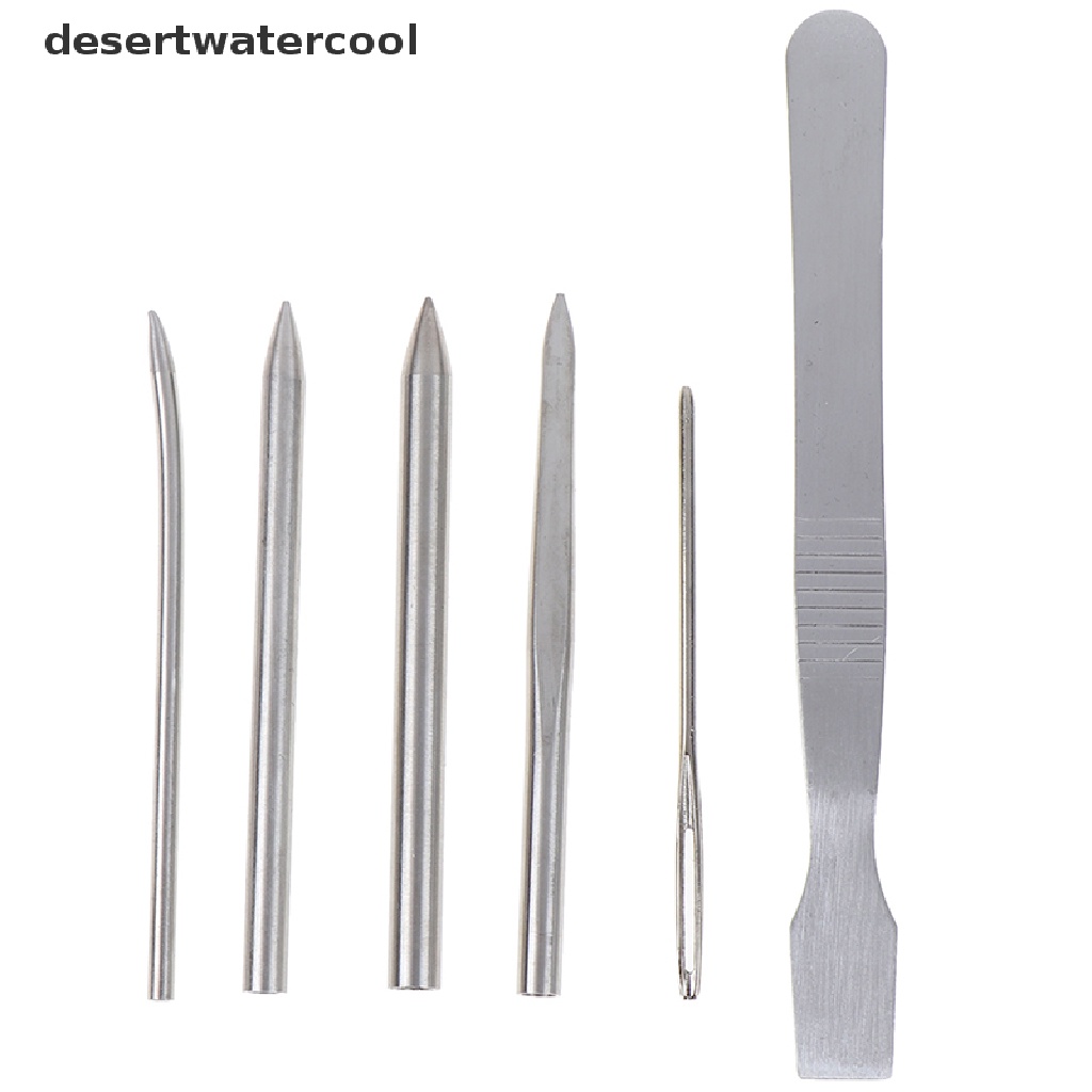 Deid 6pak Gelang Paracord Stainless Steel Fid Lacing Jahitan s Tool Set Martijn
