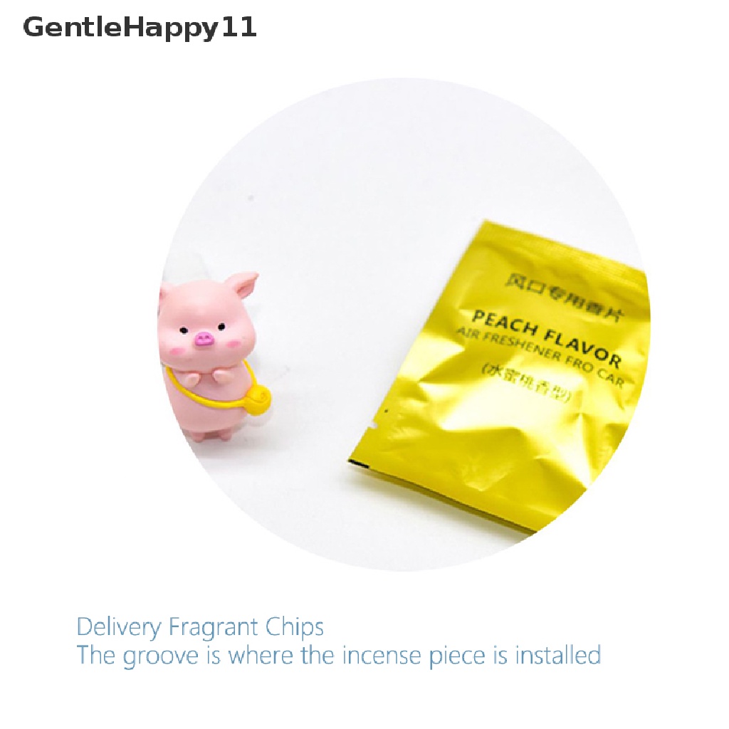 Gentlehappy Cute Pig Pengharum Ruangan Mobil Ac Outlet Dekorasi Interior Mobil Klip Clip Aksesoris id