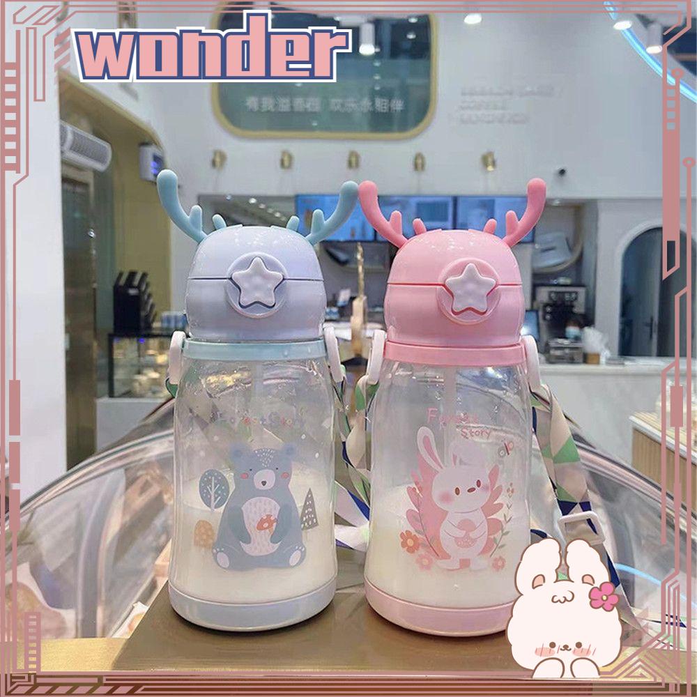 Wonder Botol Air Minum Olahraga Travel Portable Kartun Water Cup